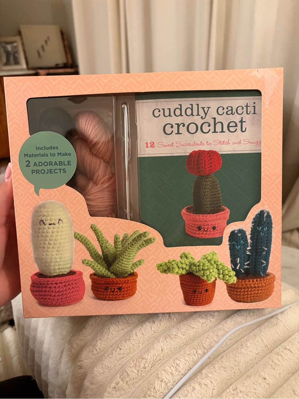 NWT cacti crochet kit
